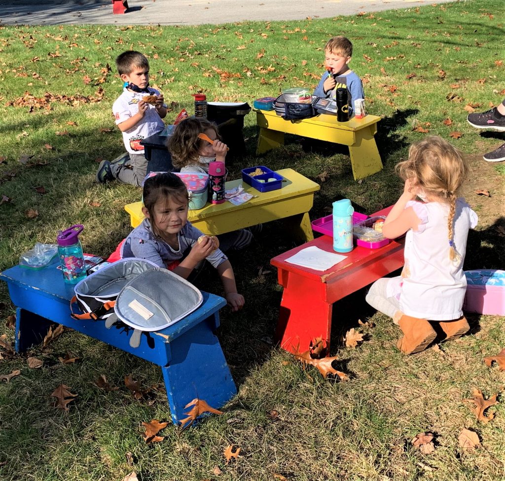 Outside picnic